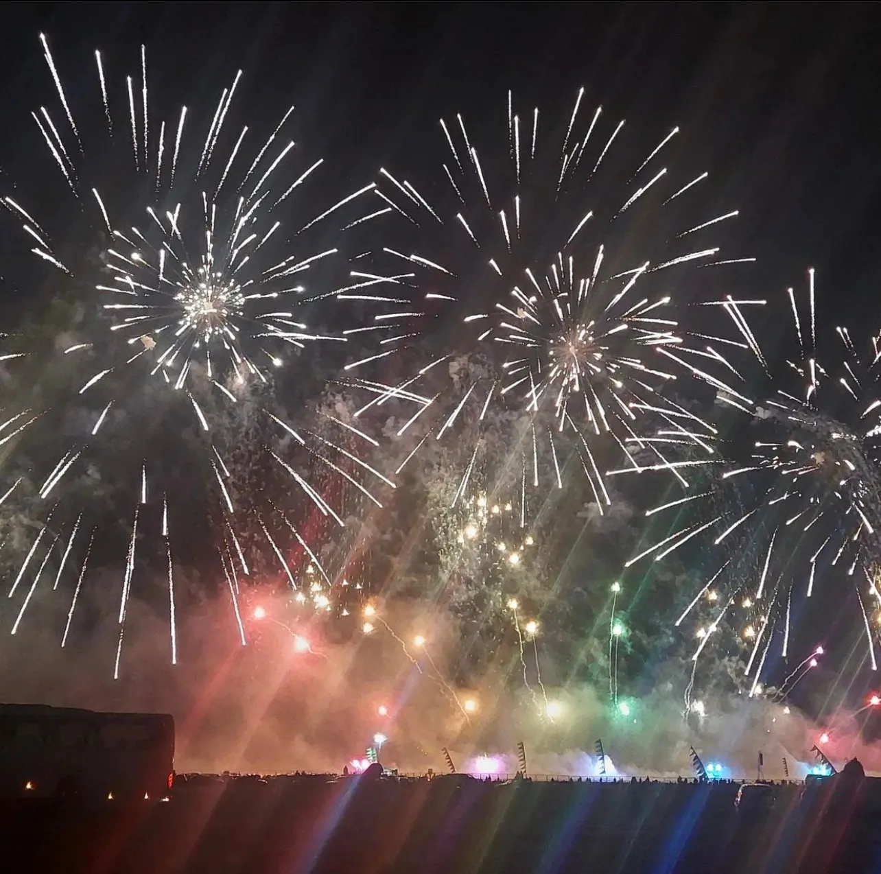 Peak of the Abingdon fireworks display